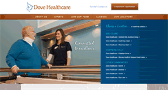 Desktop Screenshot of dovehealthcare.com