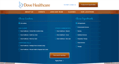 Desktop Screenshot of employment.dovehealthcare.com